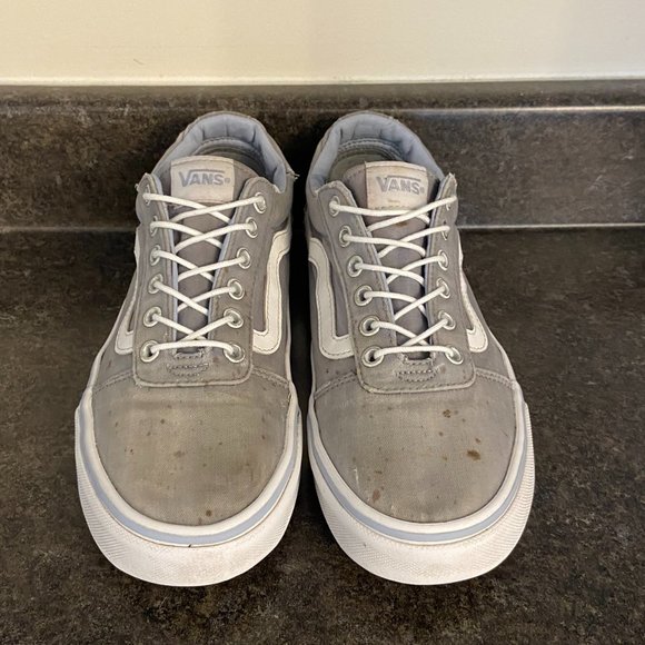 Vans Old Skool 'Drizzle Blue' -Size 8.5 - Picture 10 of 11